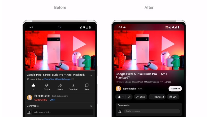 UIUX Design What is YouTube Ambient Mode