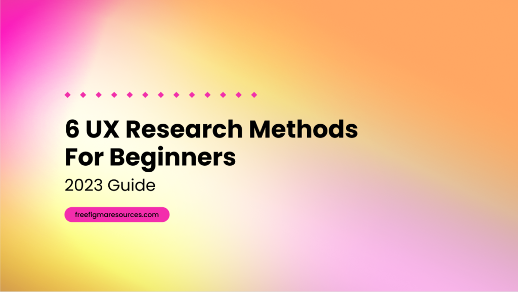 ux research methods