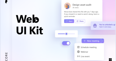 Microsoft Unveils New Fluent 2 UI Kits for Figma with Variable Support